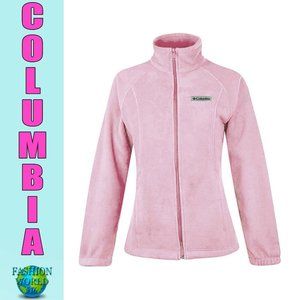 Columbia Women's Sawyer Rapids Full Zip 2.0 Fleece Jacket Pink All Sizes NWT